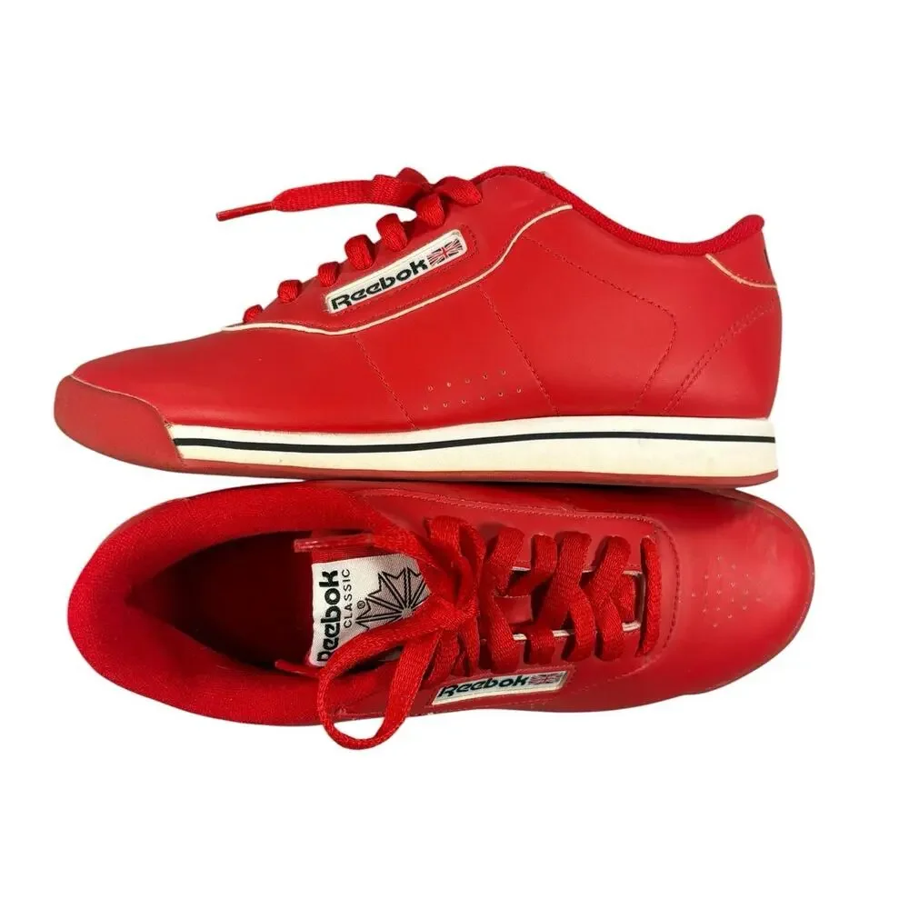 Reebok Classic Princess Techy Red Size 7- Womens